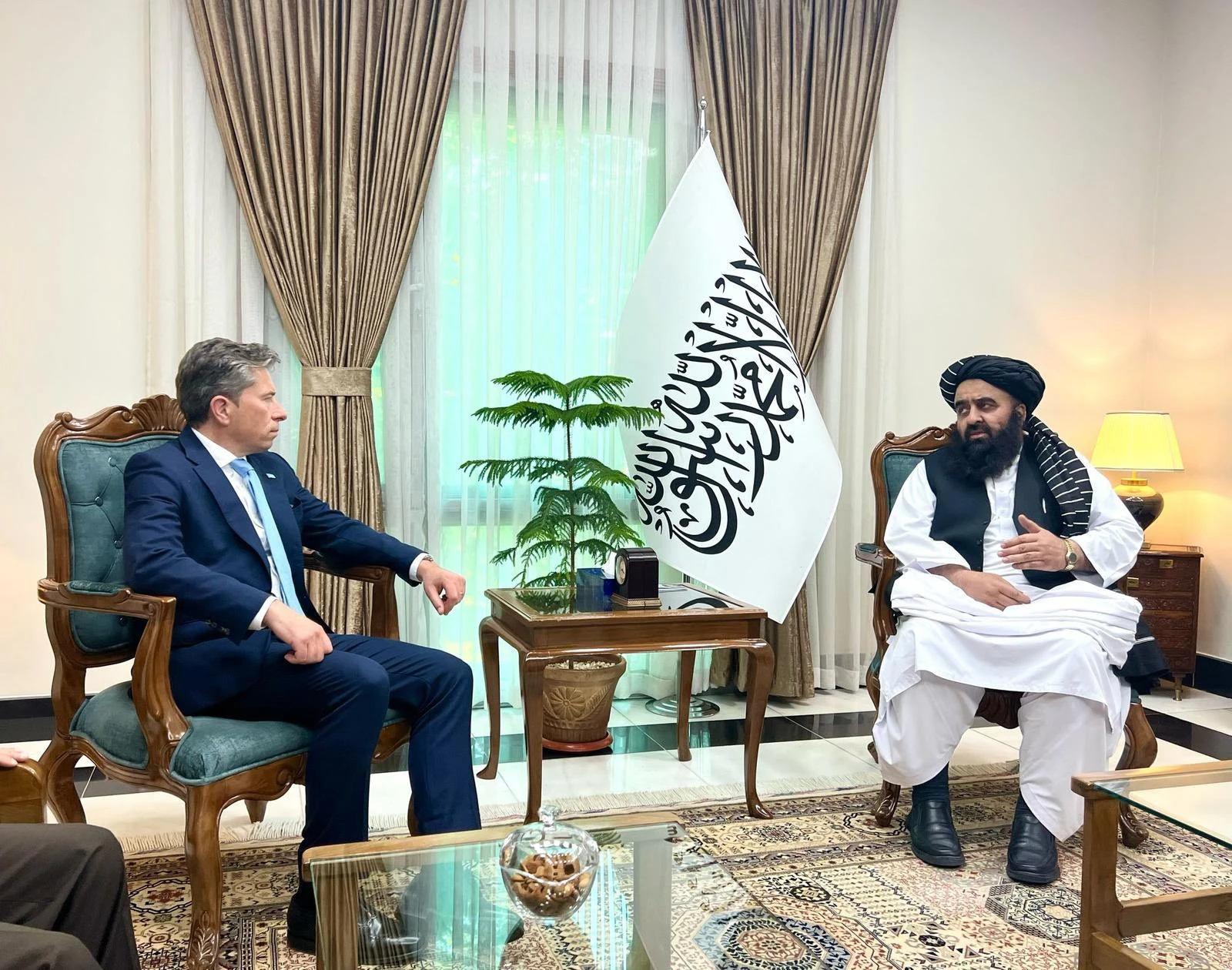 Tom Fletcher after meeting with Muttaqi: Development in Afghanistan is not possible without education and full participation of girls